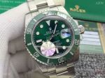  AJ Factory A7 Version Rolex Submariner hulk Replica Watch Ss Green Ceramic